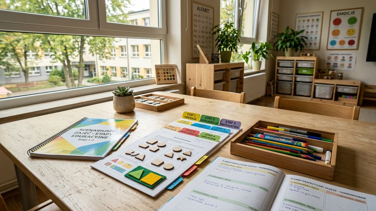 Klasa kształcenia specjalnego z materiałami dydaktycznymi dla klas 1-3 i 4-8